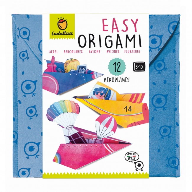 Zestaw kreatywny EASY ORIGAMI Ludattica - Samoloty