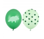 Balony 50 szt Party Deco - Dinozaur 30 cm