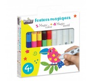 Magiczne flamastry Crea Lign - 5 kolorów, 4 wzory