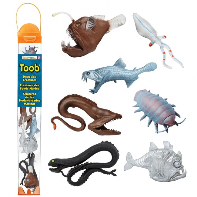 Zestaw Figurek w Tubie TOOB Safari Ltd. - Stworzenia Głębinowe