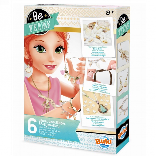 Zestaw Zrób To Sam Buki - Biżuteria z muszelek