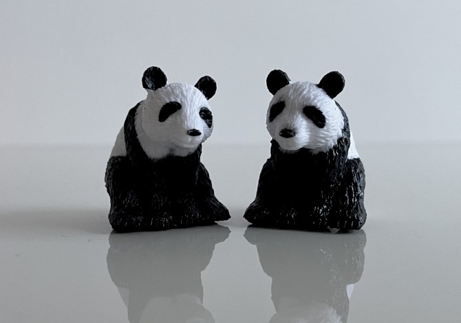 Figurki do zabawy dla dzieci Pandy