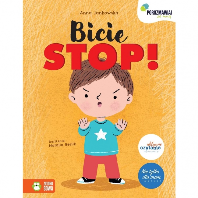 Książka "Bicie STOP! Porozmawiaj ze mną" wydawnictwo Zielona Sowa