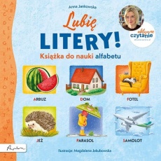 Książka "Lubię litery! Książka do nauki alfabetu. Aktywne czytanie" Wydawnictwo Papilon