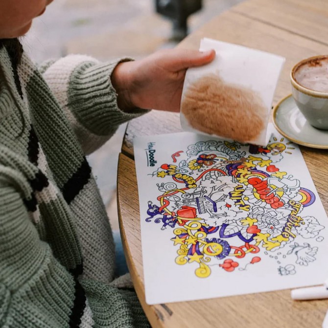 Mata silikonowa do kolorowania HeyDoodle