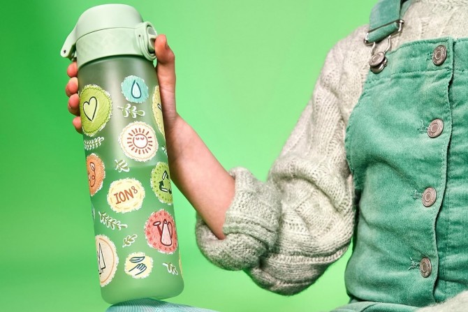 Bidon do szkoły ION8 eco zielony