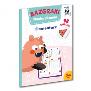 Książka Kapitan Nauka. Bazgraki Nauka pisania. Elementarz 3-6 lat