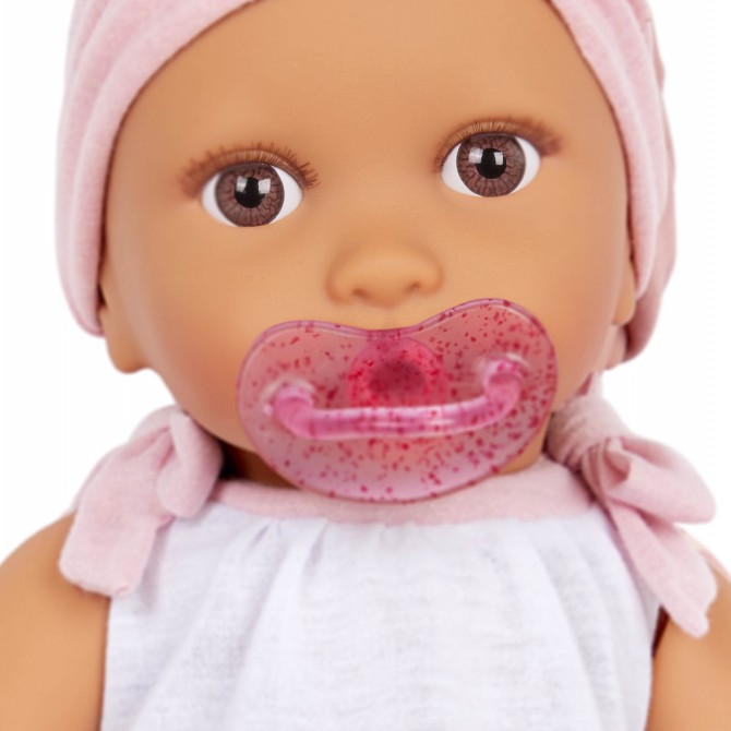 Lalka miękka bobas z ubrankiem LullaBaby różowa