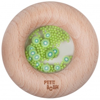 Grzechotka sensoryczna Petit Boum - Kiwi