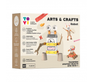 Zestaw konstrukcyjny zrób to sam Toyi - Arts and Crafts Robot 44 el.