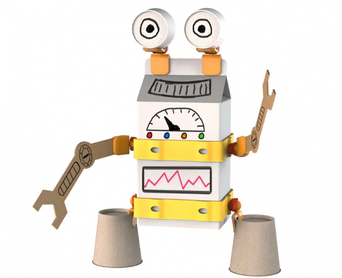Zestaw konstrukcyjny zrób to sam Toyi Robot