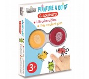 Farby do malowania palcami dla 3-latka Crea Lign