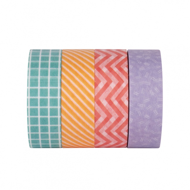 Taśmy dekoracyjne Apli Kids - Minimalism 4 szt.