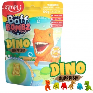 Kula do kąpieli dla dzieci Baff Bombz Zimpli Kids - Dino Surprise 1 szt.