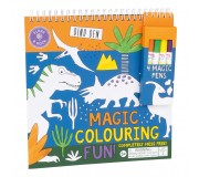 Książeczka do Kolorowania z Magicznymi Pisakami Floss&Rock - Dinozaury