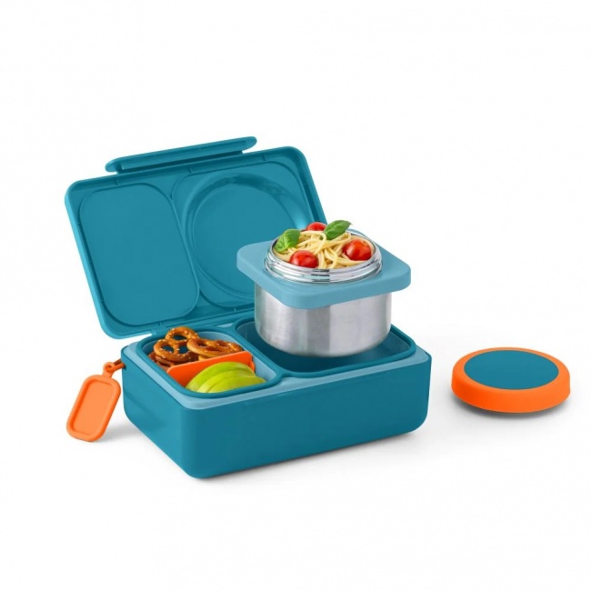 Lunchbox z termosem OmieBox Up OMIE - Teal Green