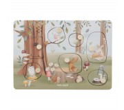 Puzzle dźwiękowe Little Dutch - Forest Friends