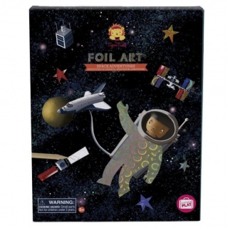 Zestaw kreatywny z folią transferową Tiger Tribe - Przygody w Kosmosie