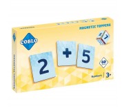 Nakładki na klocki magnetyczne COBLO - Cyfry 60 szt.