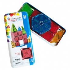 Klocki magnetyczne MAGNA-TILES - microMAGS Travel 26 el.