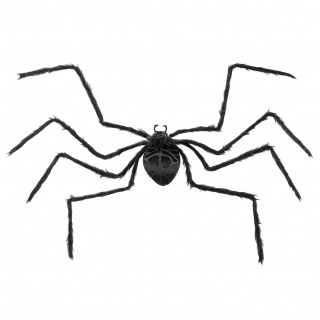 Dekoracja Party Deco - Pająk czarny 103x75x9cm