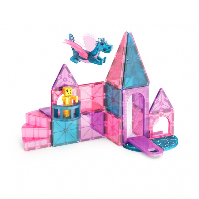Klocki magnetyczne MAGNA-TILES - Zamek 25 el.