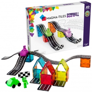 Klocki magnetyczne MAGNA-TILES - Downhill Duo 40 el.