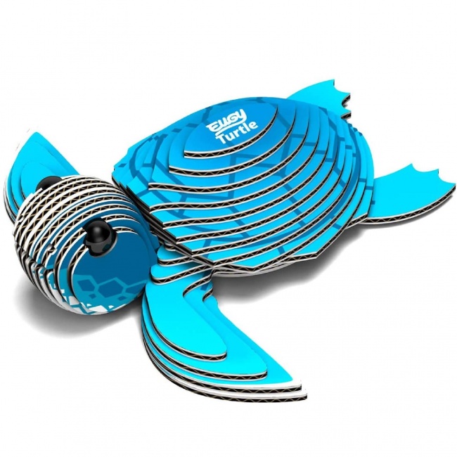 Eko Układanka 3D Eugy - Żółwik