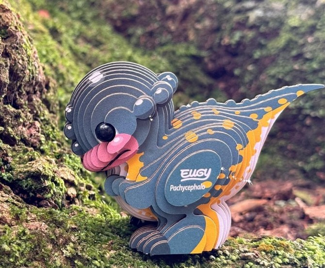 Kartonowa figurka do sklejenia za pomocą kleju EUGY Dinozaur