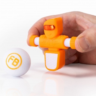 Piłkarzyki Foosbots Fat Brain Toys Zestaw dla Jednego Gracza - Pomarańczowy