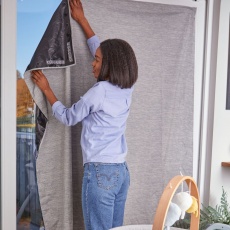 Osłonka zaciemniająca na okno Purflo - Rain Cloud