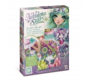 Album do scrapbookingu - zestaw kreatywny dla dzieci z folią i brokatem Nebulous Stars - Marinia 7+