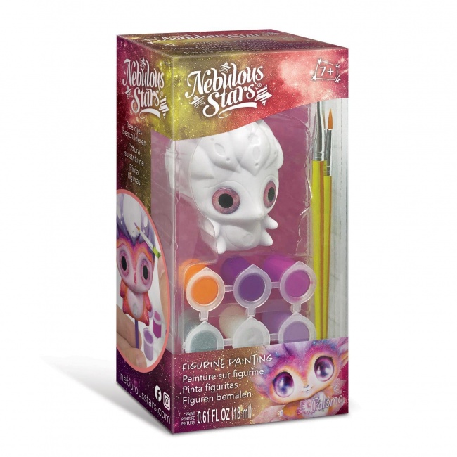 Figurka do malowania gipsowa - zestaw kreatywny dla dzieci Nebulous Stars - Paloma 8+