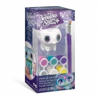 Figurka do malowania gipsowa - zestaw kreatywny dla dzieci Nebulous Stars - Aura 7+