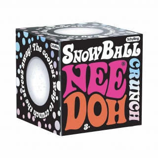 Sensoryczny gniotek Schylling - Snow Ball Crunch