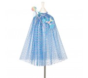 Przebranie Souza! - Peleryna z opaską do włosów i różdżką syrenka Marlya 3-4 lata