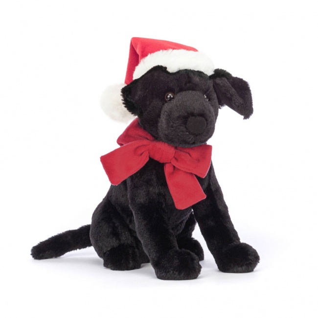 Pluszowy piesek Jellycat - Labrador w Czapce Świętego Mikołaja 22 cm