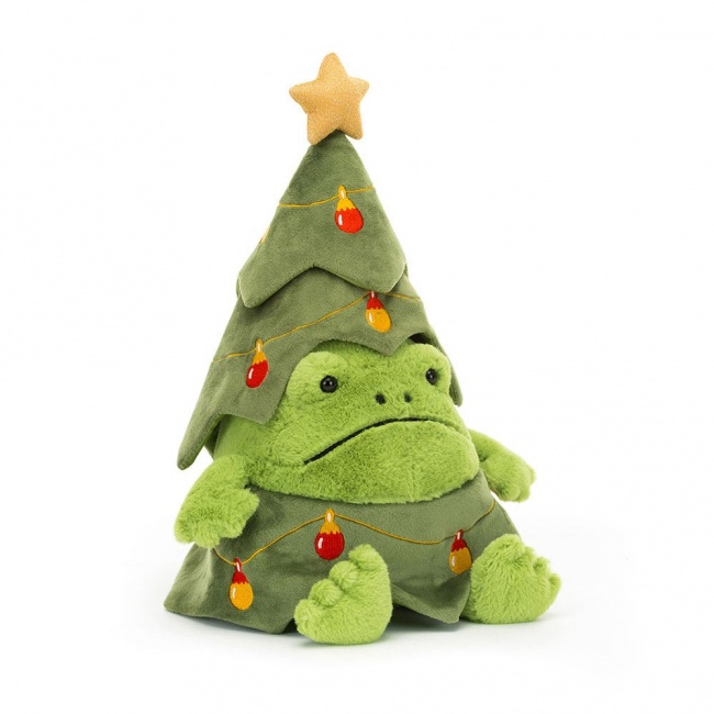Pluszowa Deszczowa Żaba Jellycat - Ricky Choinka 16 cm