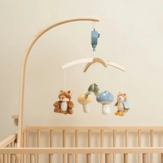 Karuzela do łóżeczka drewniana Little Dutch - Forest Friends