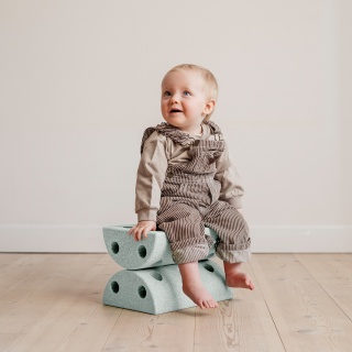 Piankowy roller rozwijający motorykę dużą MODU - zielony