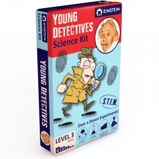 Zestaw do robienia eksperymentów The Purple Cow Einstein - Młody Detektyw
