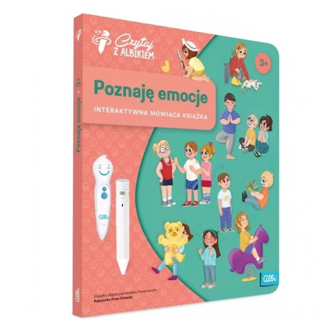Książka Czytaj z Albikiem Albi - Poznaję emocje