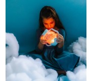 Słoik sensoryczny do napełnienia wodą Glo Pals - błękitny