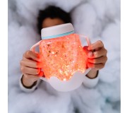 Słoik sensoryczny do napełnienia wodą Glo Pals - szary