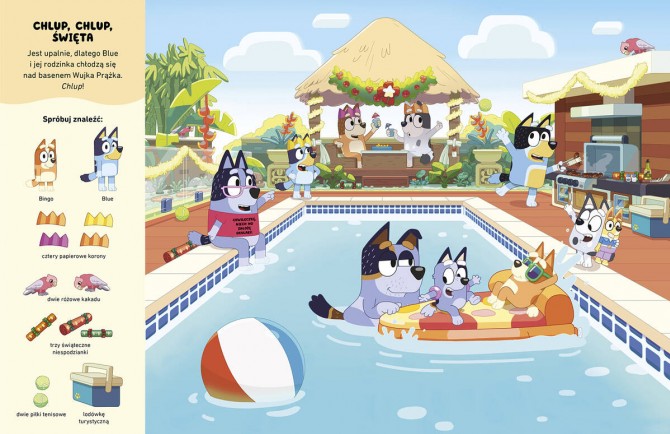 Bajka Bluey szukaj i znajdź