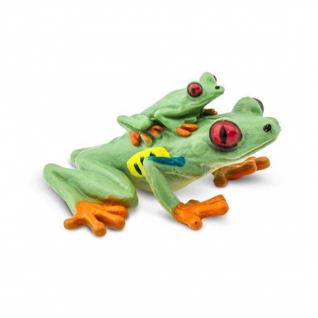 Figurka Safari Ltd. - Żaba Czerwonooka Rzekotka Drzewna