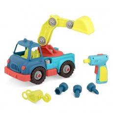 Ciężarówka do skręcania z wiertarką na baterie B. Toys