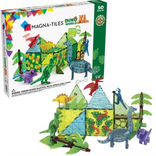 Klocki magnetyczne MAGNA-TILES - Dino World XL 50 el.
