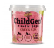 Piasek kinetyczny, 100% naturalny ChildGen - Różowy 500g
