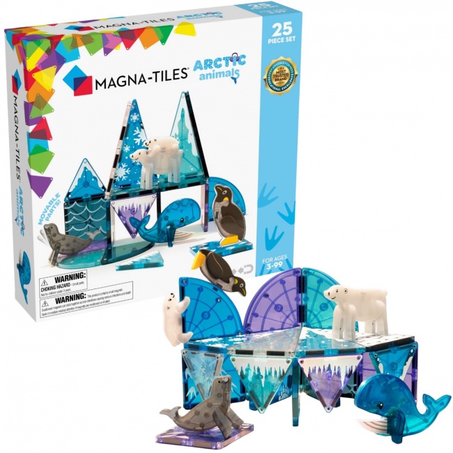 Klocki magnetyczne MAGNA-TILES - Arctic Animals 25 el.